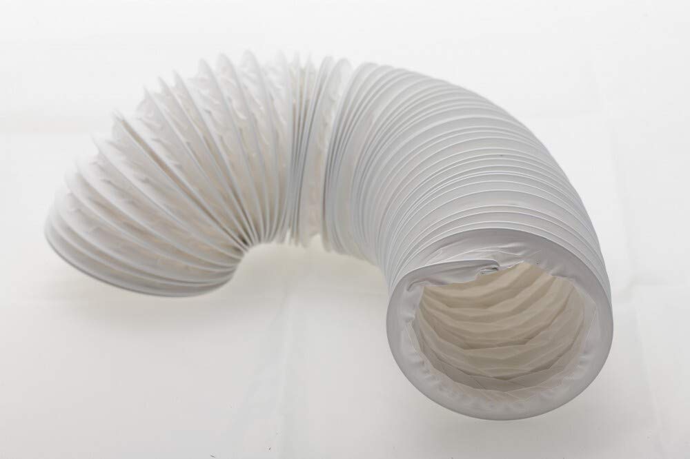 Abluftschlauch PVC flexibel Ø 100/102 mm, 10 m z.B. für Klimaanlagen, Wäschetrockner, Abzugshaube