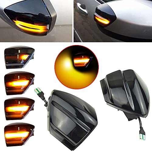 Luz intermitente dinámica para espejo retrovisor S-Max Kuga C-Max LED 2