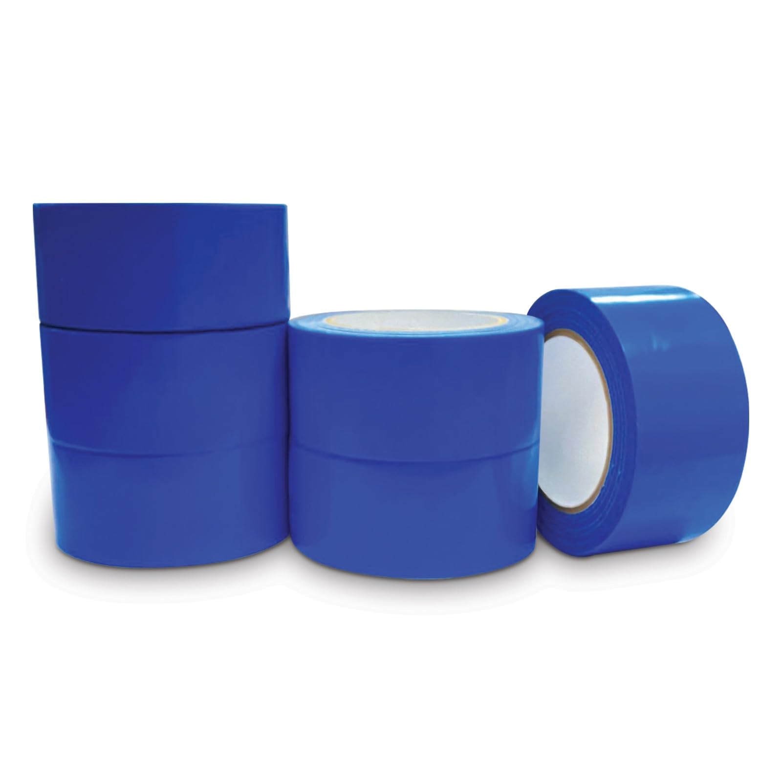 JeeJaan® Packaging Tape | High-Grade Duct, Packaging, Fragile, and Kraft Paper Tapes | Strong Adhesive Tape, Water Resistant, Options for All Shipping Needs (24, Blue Duct Tape, 50mm x 50m)