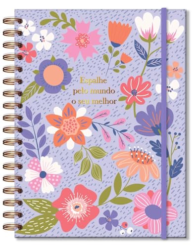 Caderno Colegial 1 matéria - Sempre-Viva - Fina Ideia