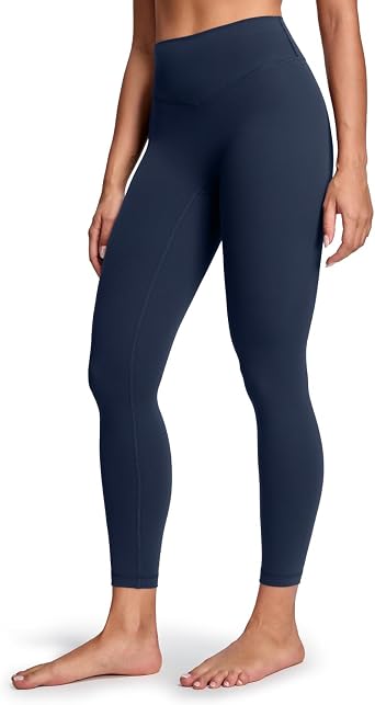 HeyNuts Bold V-Dip Back No Front Seam Leggings 25"