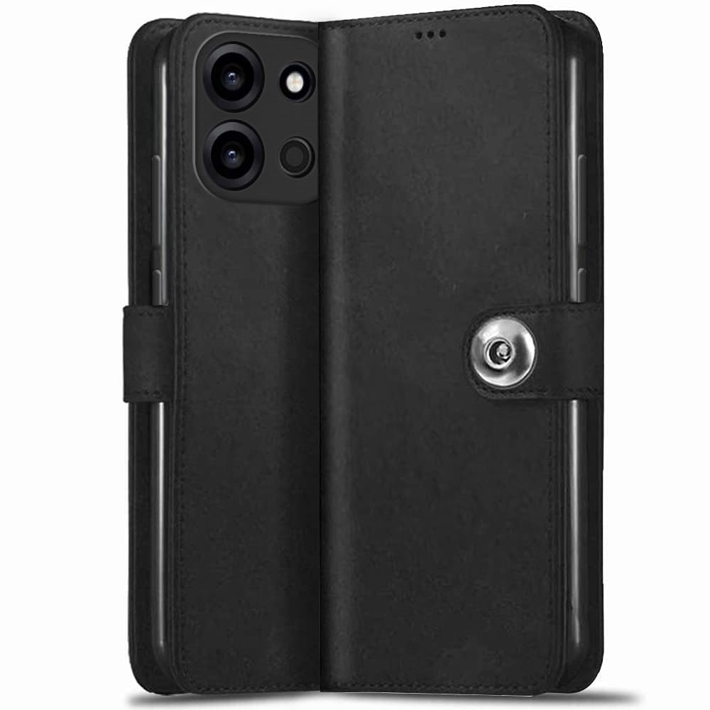 OnePlus Nord 6 Flip Cover - Genuine Leather Case -1