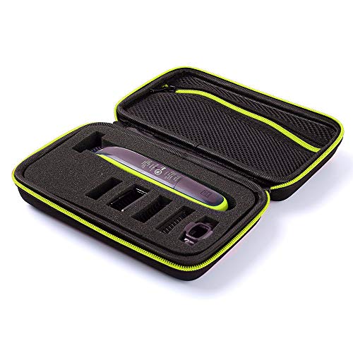 Carrying Case for Philips Norelco OneBlade Electric Trimmer Shaver QP2520/90,QP2520/70,Hard Case Storage Carrying Box Cover Bag