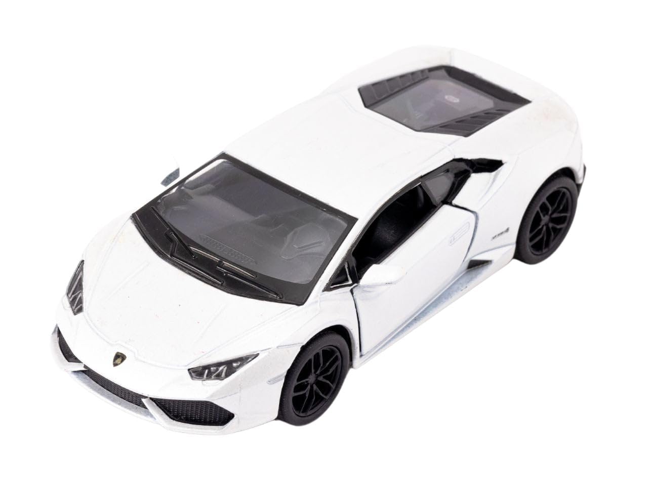 Easy Toys model car compatible with Lamborghini Huracan LP 610. Scale toy car with opening doors. Car modeling. (Gray)