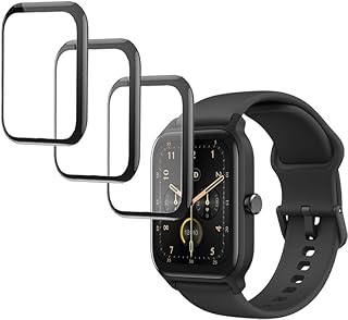 3D Screen Protector Compatible with IDW13 1.8” of Woneligo, Faweio, Amzhero, TOOBUR, VRPEFIT, Konitee, Gydom, IDW19 of MILOUZ, and IDW15 of Fitpolo TMHAI 1.8" VERYFIT Smart Watch
