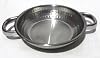 Double Handle Hammer Forged Stainless Matte Steel 16cm Egg Pan 35mm Depth Field Egg Pan