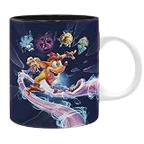 Interior negro. ABYstyle Crash Bandicoot - Taza (320 ml)