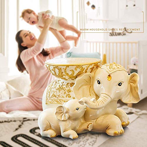 Reposapiés nórdico de elefante y taburete decoración para sofá 3