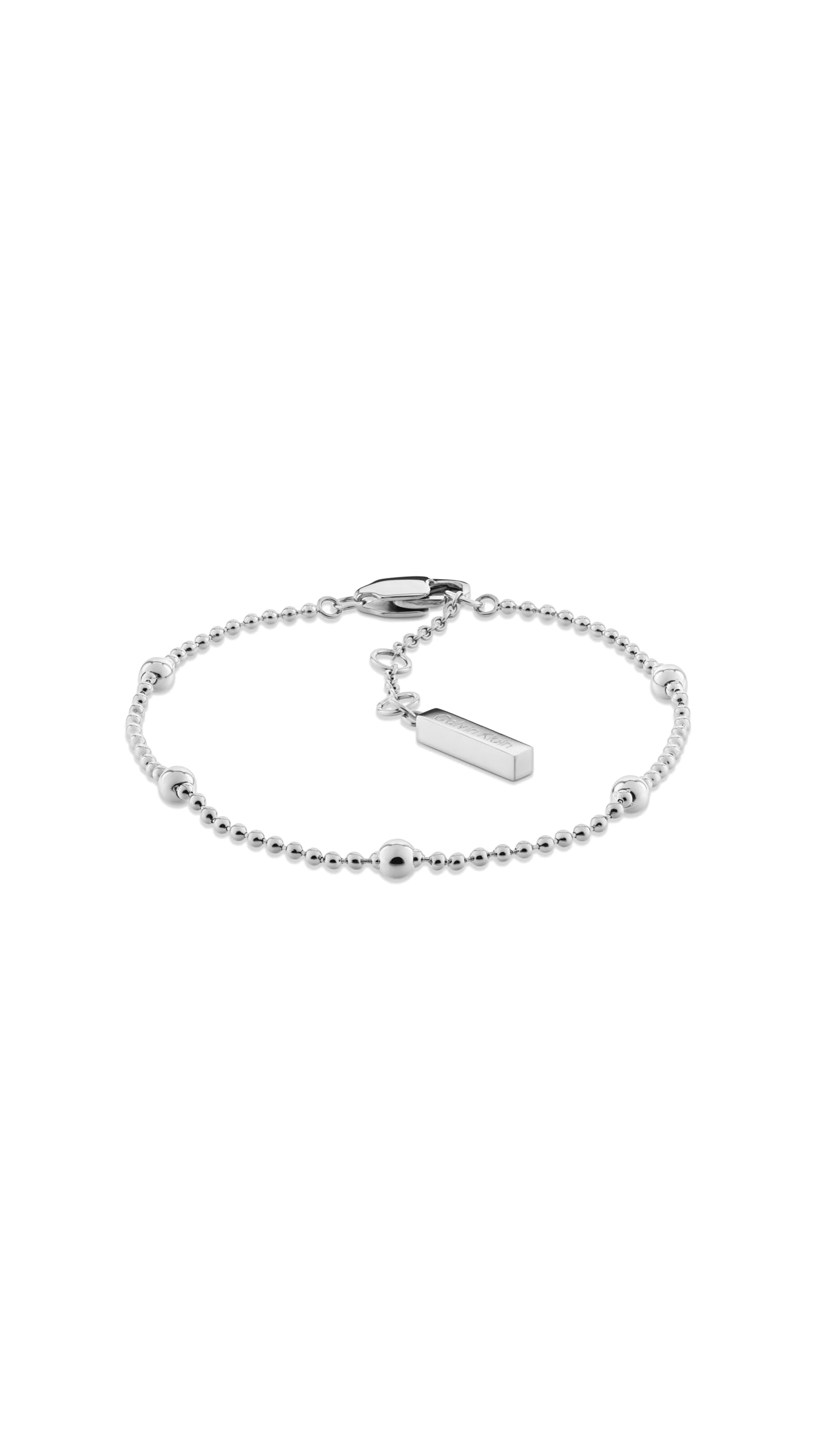 Pulsera de capas de acero inoxidable Calvin Klein para mujer