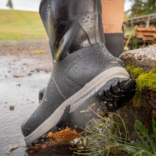 Showave Excursion Men's Rubber Rain Boots Waterproof Insulated Hunting Boot by Showave - Used condition - Image 3
