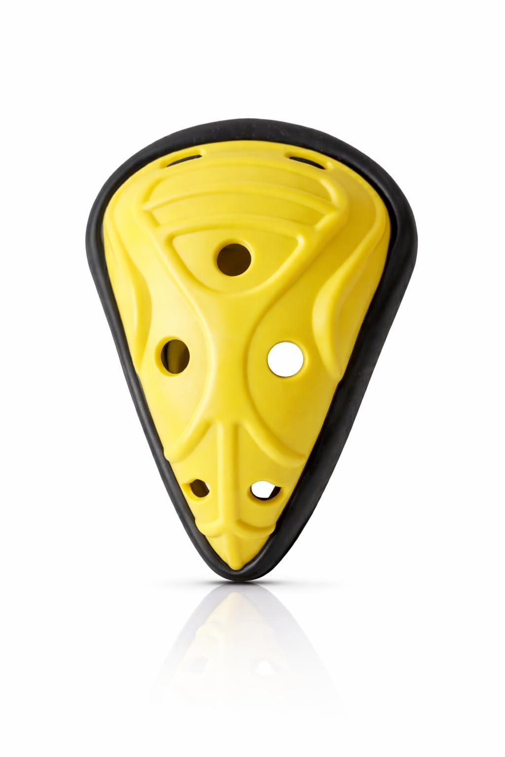 RS Premium Cricket Abdominal Guard for Men & Youth – High-Impact Polymer L-Guard with Soft Silicone Cushioning, Professional Groin Protector for Leather & Tennis Ball Cricket (Yellow/Black)-image-39