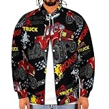 Plusieurs tailles disponibles : nos vestes Monster Truck pour homme sont disponibles dans une gamme de tailles allant de S à 3XL. Veuillez vous référer au tableau des tailles pour trouver la taille qui vous convient le mieux