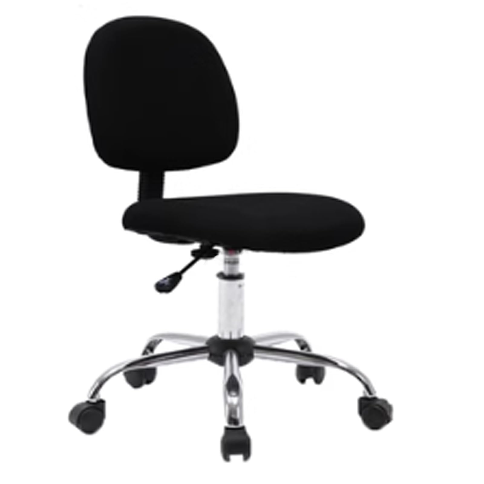 Sedia Ufficio Girevole Rete Nera Altezza Regolabile Senza Braccioli 43x42x74 86cm 76624864