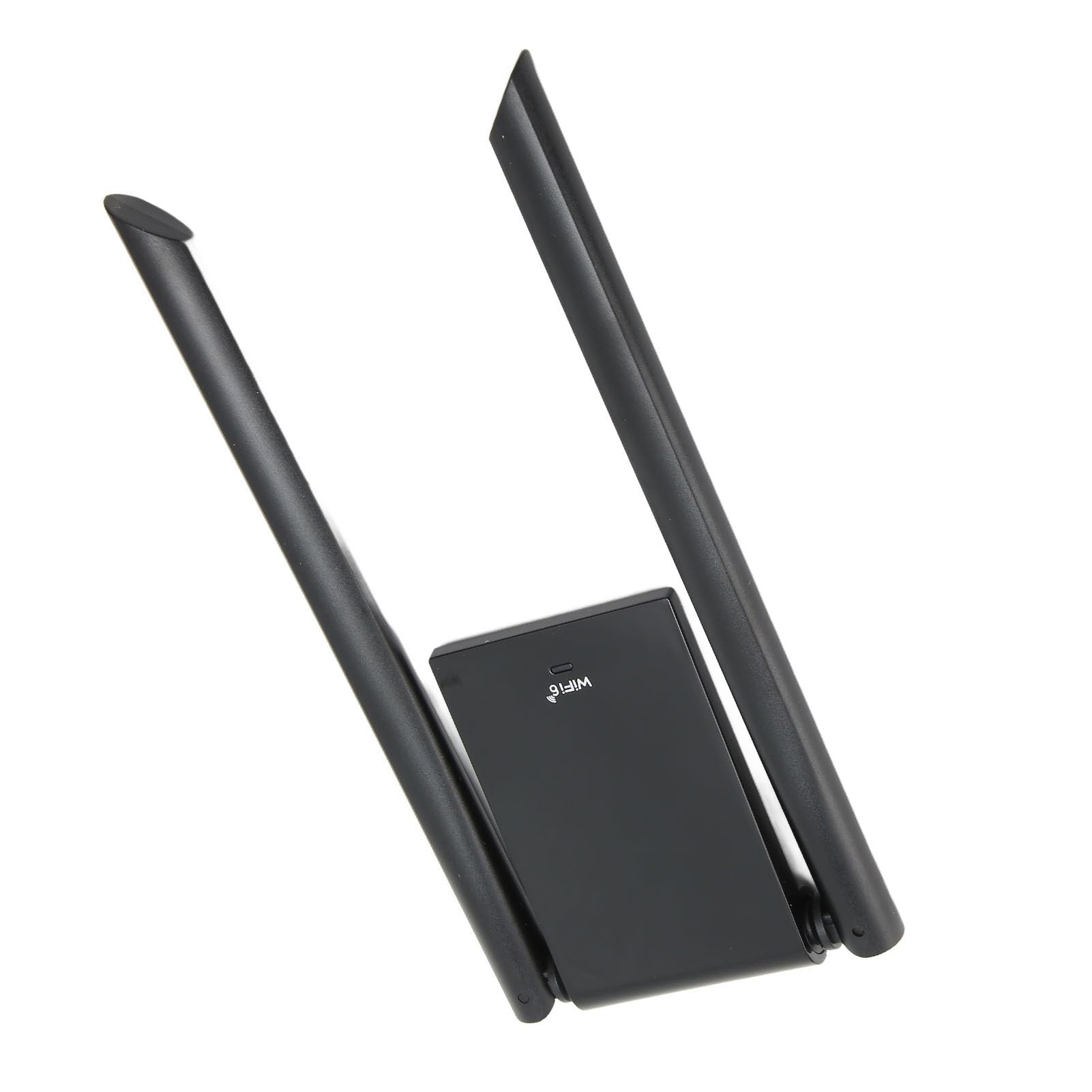 Wakects Adapter USB WiFi, Adapter USB WiFi 6 2,4 GHz, 5 GHz, Małe Opóźnienia dla Komputerów Stacjonarnych