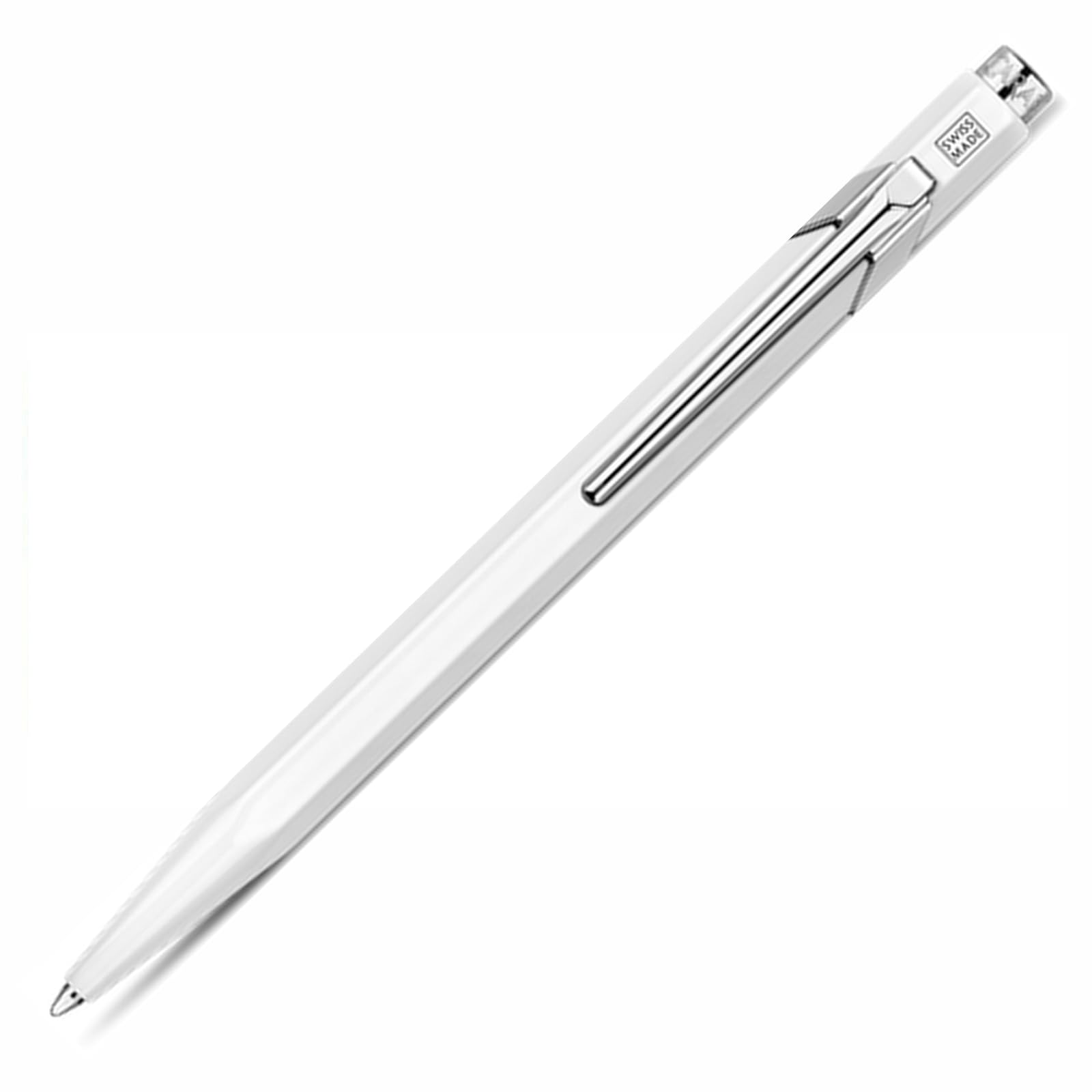 849 Metal Click Ballpoint Pen (White)