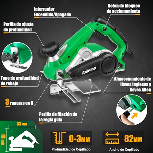 Catálogo para Comprar On-line Cepillo electrico para madera los mejores 5. 5 Imagen adicional