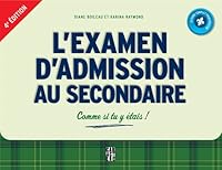 L'examen d'admission au secondaire 2896427368 Book Cover