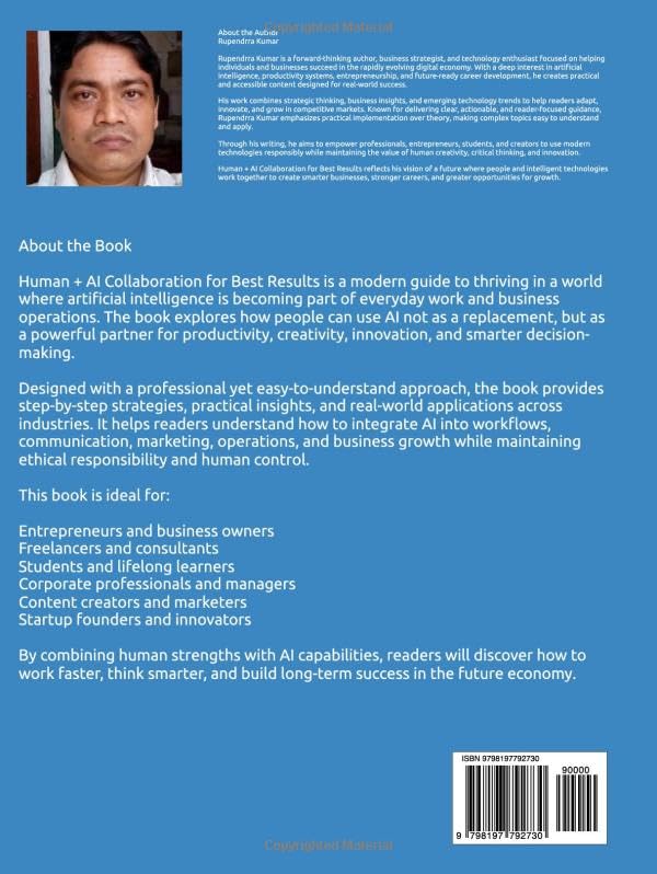Human + AI Collaboration for Best Results Unlocking Productivity, Creativity, and Business Growth in the Age of Artificial Intelligence image 3
