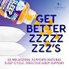 Melatonin Sleep Gummies - Melatonin 6mg Per Serving - Sugar-Free Melatonin Gummy for Adults - Extra Strength Sleeping Gummy Supplement - Supports Restful Sleep - Tasty Orange Flavor - 60 Gummies