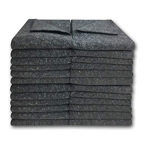 UBOXES Textile Moving Blankets 54x72 Excellent Professional Quality Pad by Uboxes - Used condition - US$63.96