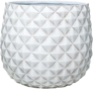 LYTIO Weathered White Pineapple Planter