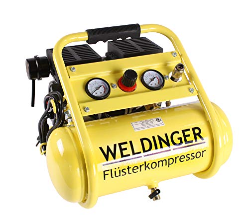 Tragbarer Flüsterkompressor von WELDINGER für geräuscharmes Arbeiten