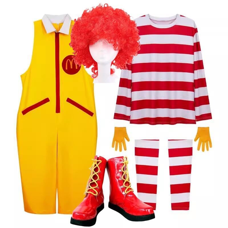 Amazon.co.jp: マクドナルド マック コスプレ衣装 仮装 cosplay 大人
