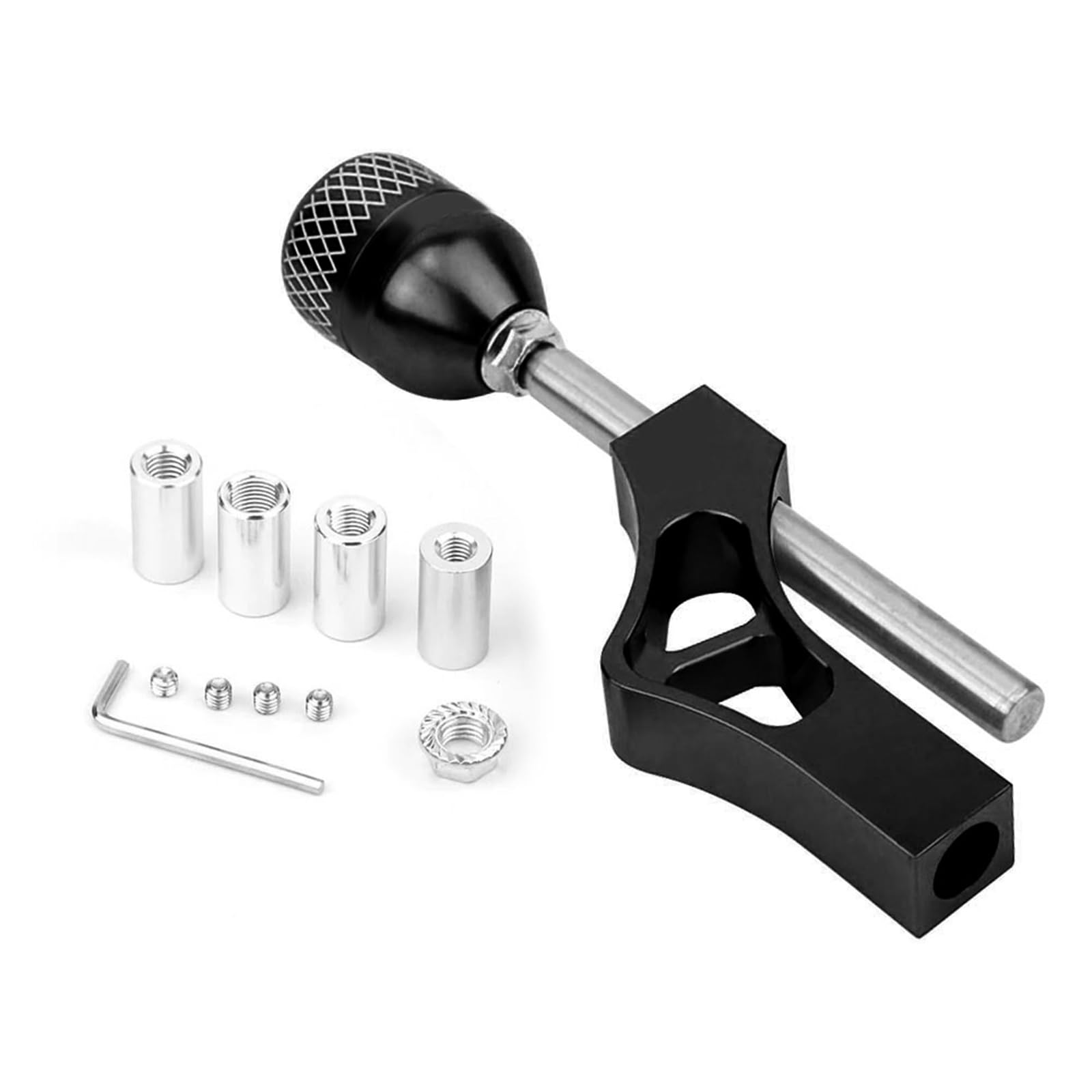 Kaiaygee Black Gear Shift Knob Lever Compatible With Honda Civic, Integra, B, D
