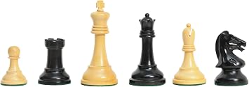 The House of Staunton - Reproduction of The Drueke Players Choice Chess Set - Pieces Only - 3.75" King - 2022 Edition