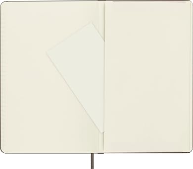 Moleskine Classic Notebook, Hard Cover, Large (5 x 8.25) Ruled/Lined, Earth Brown, 240 Pages
