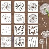 POLYVALENT ET RÉUTILISABLE:Après utilisation, lavez simplement vos pochoirs pour travaux manuels avec de l'eau pour enlever la peinture et réutilisez-les pour votre prochain projet. Cette conception vous permet de tirer le meilleur parti de vos pochoirs d'art, les fabriquer pour des projets artistiques, décoration de maison, ou des artistes professionnels cherchant à élargir leur boîte à outils.