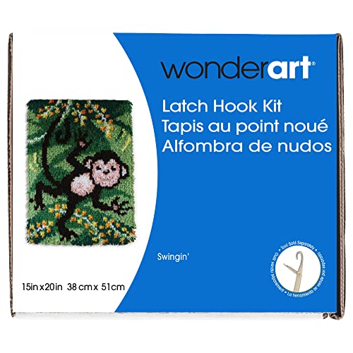 Image of Wonderart Latch Hook Yarn, Swingin
