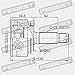 Outer Cv Joint 30X63X28 Febest 0310-BE Oem 44014-SJD-J00