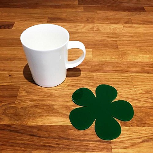 Super Cool Creations Coasters - Daisy Shaped - Green - 6 Set