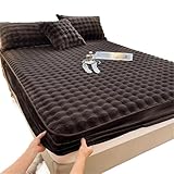 S'adapte à n'importe quel matelas : nos draps-housses s'adaptent à toutes les tailles de matelas. La conception à poches profondes garantit que les draps s'adaptent parfaitement à votre matelas, les empêchant de glisser et de s'emmêler, afin que vous puissiez profiter d'une bonne nuit de sommeil.