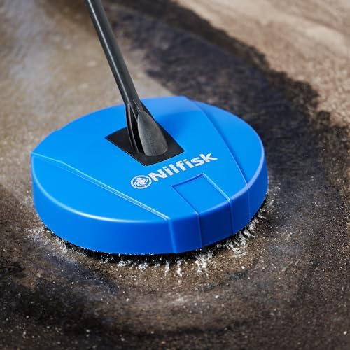 Bild 5 - Nilfisk Kompakter Terrassenreiniger – Reinigt Holzterrassen, Keramikfliesen, Steinböden und Ziegelsteine (128501216)