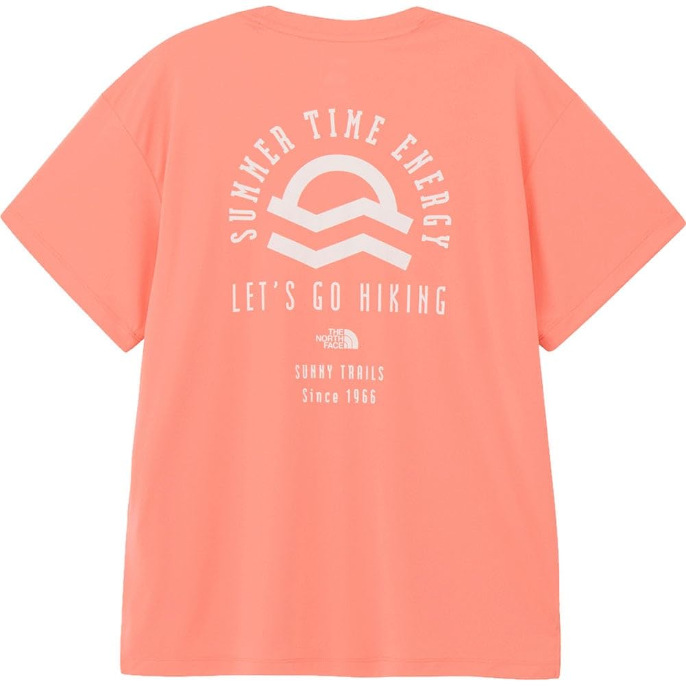 [ザ・ノース・フェイス] 半袖 カットソー Tシャツ S/S Water Smooth Tee コーラルクラッシュ M