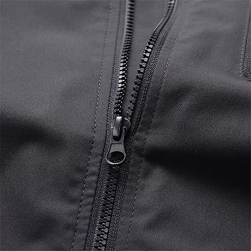 Dvbfufv Camo1 Hooded Jacket Men's Spring Korean Outdoors Casual Streetwear Breathable Military Windbreakers3