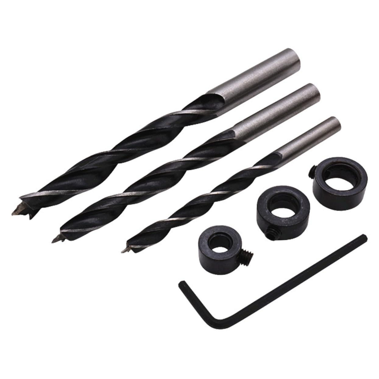 38Pcs Black Woodworking Hole Locator Durable Furniture Punch Tool for Accurate Drilling Joint Making High Strength Easy to Use for DIY Wood Projects