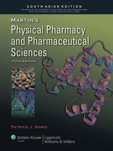 SinkoMartins Physical Pharmacy and Pharmaceutical Sciences