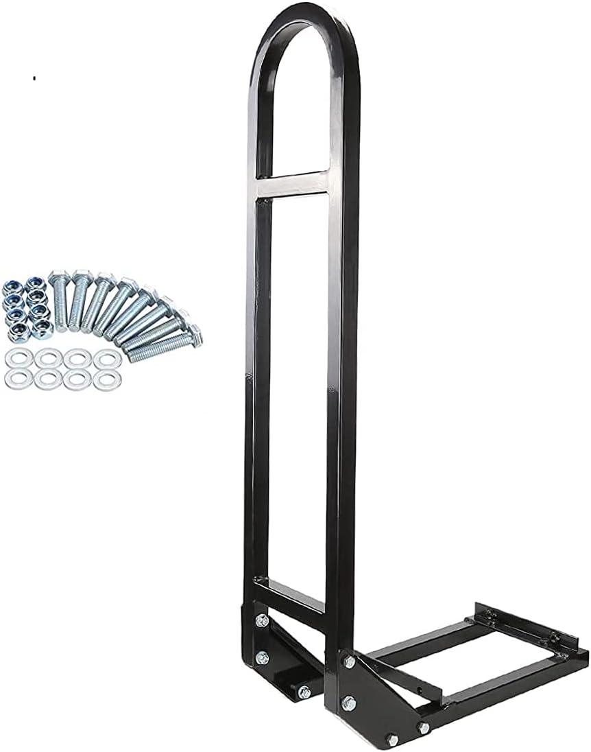 Universal Golf Cart Rear Seat Safety Grab Bar Fit EZGO Club Car Yamaha Golf Cart, Heavy Duty Rear Seat Hand Rail Grab Bar