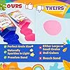Toyssio Colored Sand for Sand Art [15 Colors: 12 lbs], Colored Sands Bulk, Delightful Sands Art Fun for Crafts, Parties, Children, Nice Colorful Fun Sandy Crafts for Kids Age 3+, Non-Toxic, 15 Bags #3