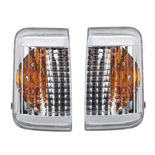 BIAREN Door Wing Mirror Indicator Lamp Lens Left And Right Set For Peugeot Boxer Fiat Ducato Citroen Relay 6325H0 6325H1 6325H3 6325H4