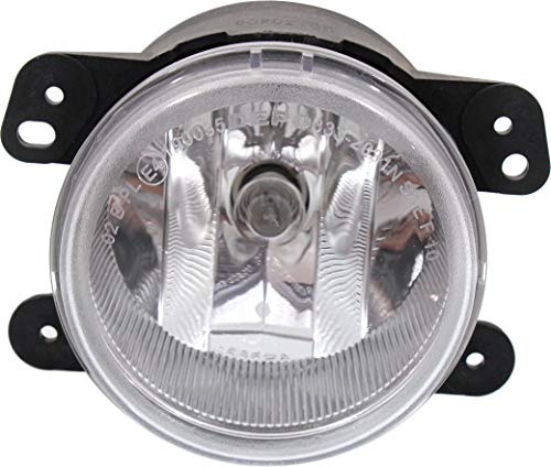 Garage-Pro Fog Light Compatible with Jeep Grand Cherokee 2011-2013, Cherokee 2014-2018, Dodge Journey 2010-2020, Wrangler 2010-2022 Halogen With bulb(s) Front, Driver or Passenger Side