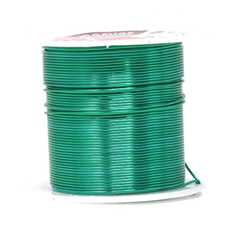 Image of Mandala Crafts 12 14 16 18 20 22 Gauge Anodized Jewelry Making Beading Floral Colored Aluminum Craft Wire Wholesale Combo (20 Gauge, Combo 9) | 450 FT, Colored, Flexible, Bendable for Bonsai Armature Sculpting Wire Wrapping Jewelry Making, Weather & Tarnish Resistant