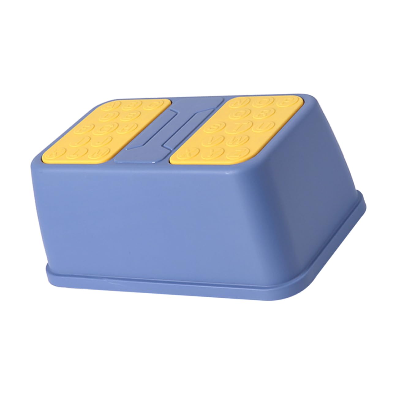 Tabouret de toilette bleu pour lavabo et WC enfant Ciieeo