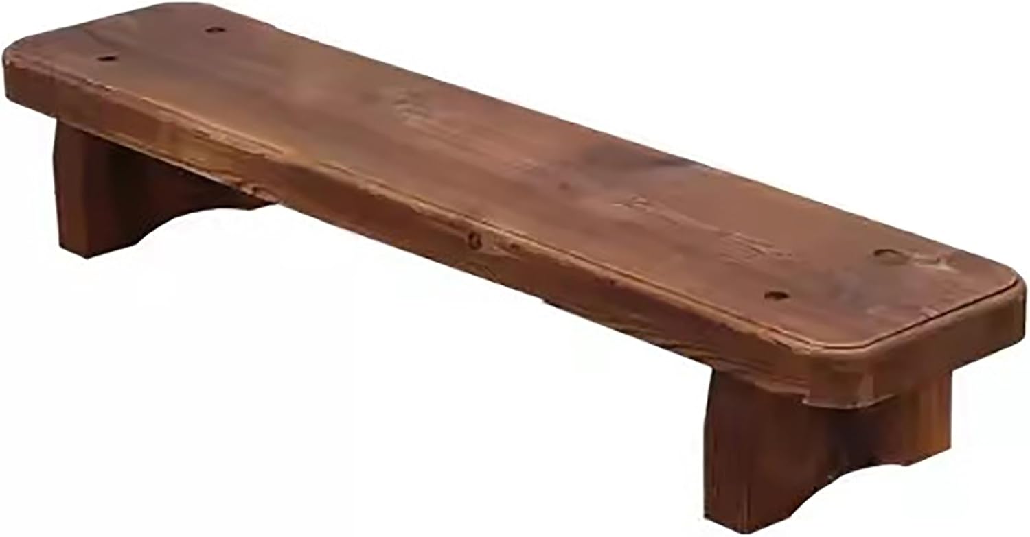 SUZEPER Wood Bench,Weatherproof,Wooden Garden Patio Bench