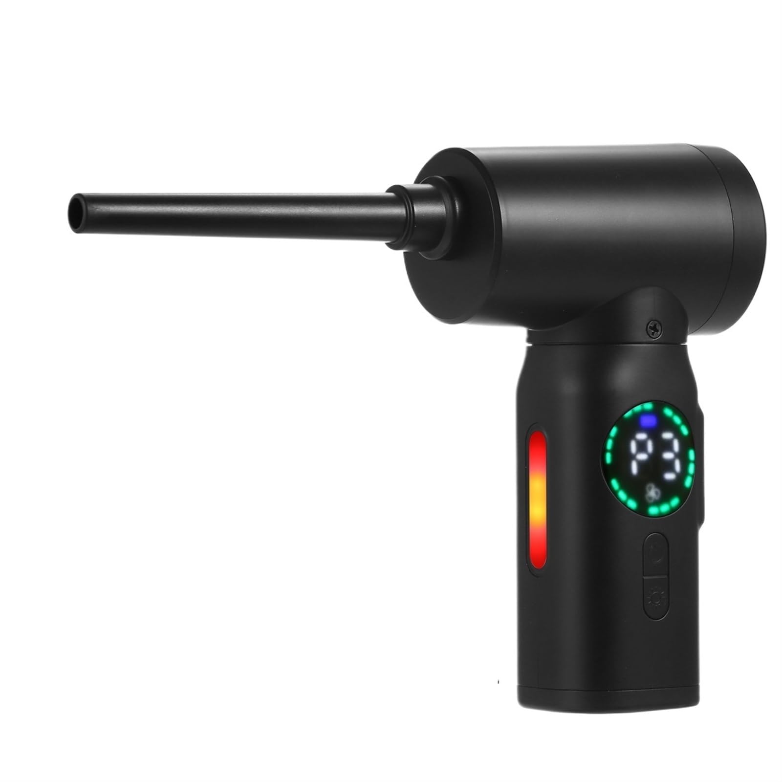 JVDDI 100W Cordless Air Blower Compressed Air Duster Cleaner With Emergency Light Electric Inflator Cleaning Tool Dust Blower
