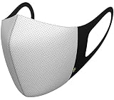 |PROTECCIÓN| Siéntete seguro con nuestra mascarilla lavable con filtros gracias a la tecnología de filtro de 5 capas. Los filtros reemplazables están equipados con espuma nasal con memoria 3D y un clip nasal moldeable para una mínima fuga de aire, lo que la convierte en la mascarilla perfecta para quienes usan gafas. Protección solar y ultravioleta UPF 50+ para un mejor cuidado de la piel.