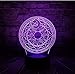 Produktbild Nachtlicht Illusion 3D Cartoon Japanische Anime Magic Circle Lampe Usb Multicolor Led Glühbirne Kid Toy